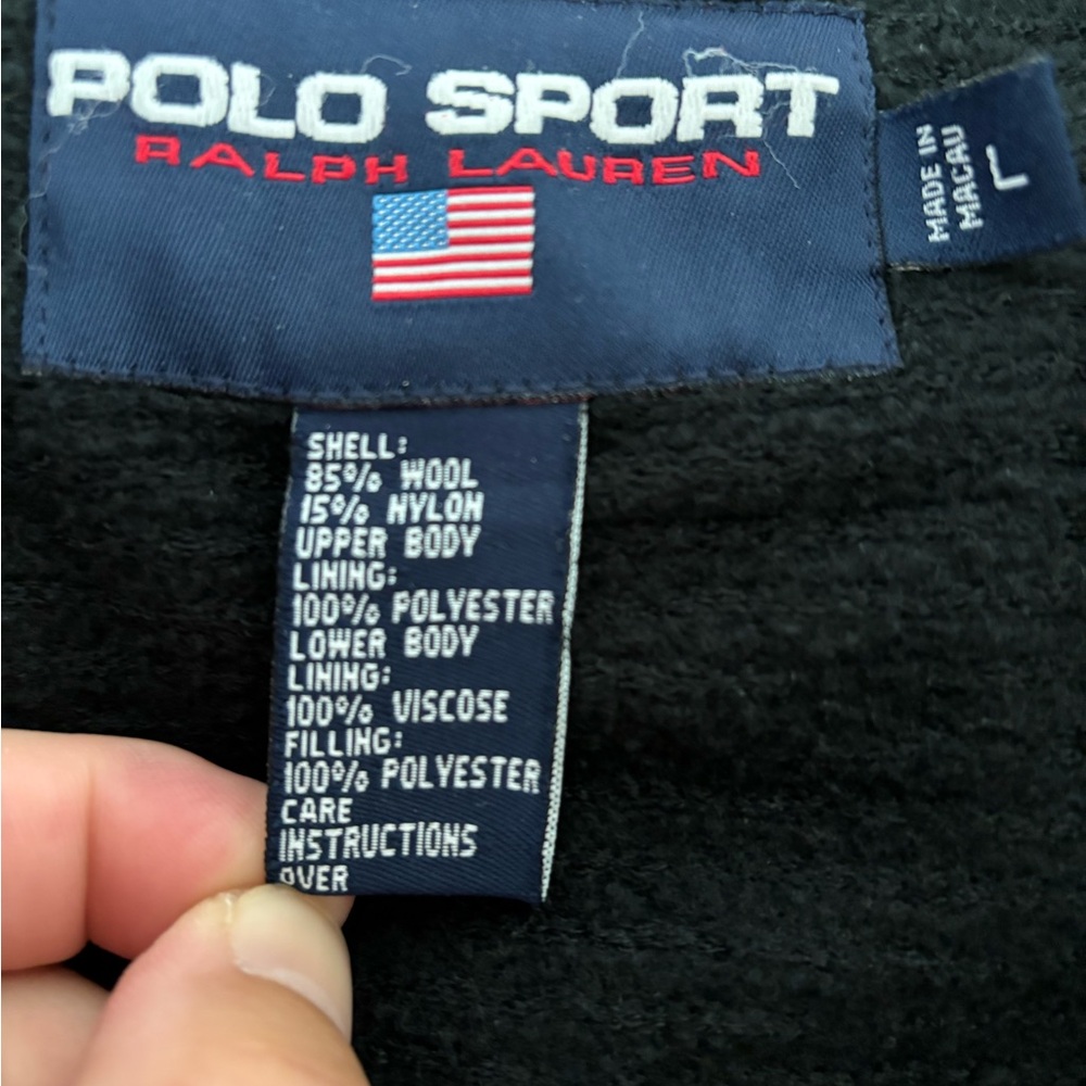 Polo Sport Wool Winter Jacket - Picture 5 of 5